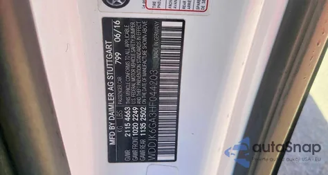 2017 Mercedes-Benz Sl 450 from USA, damaged, VIN WDDJK6GA3HF044203